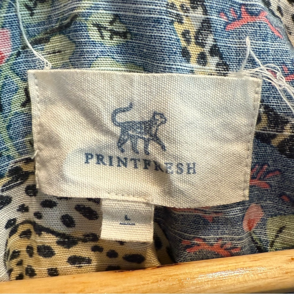 Printfresh Navy Bagherra-Ocean View Shift Dress L… - image 2